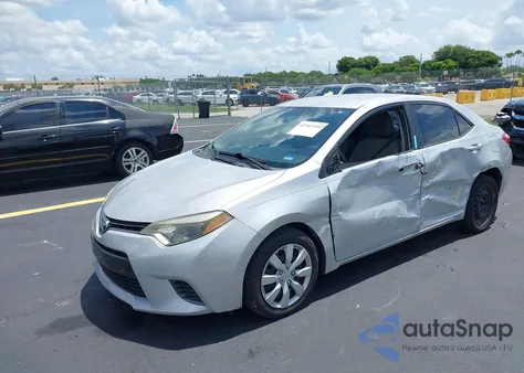 2016 Toyota Corolla Le from USA, damaged, VIN 2T1BURHE3GC679490